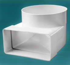 Customer Size mordant Accesorii ventilatie, Cot rectangular/rotund Plastivent - Preturi